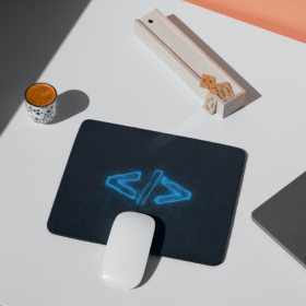 Customized tag mouse pad