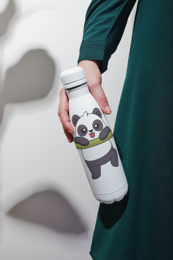 customised panda bottle